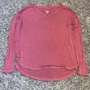 Long sleeve rayon shirt